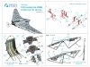 Quinta Studio QD32254 Horten Ho 229B 3D-Printed & coloured Interior on decal paper (Takom) 1/32